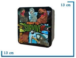 JURASSIC WORLD CAJA SANDWICH