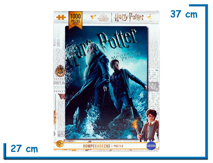 2X1 VULCANITA HARRY POTTER PUZZLE 1000 PZS MISTERIO DEL PRINCIPE