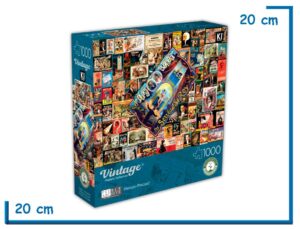 KI PUZZLE X1000 PZS HOCUS-POCUS VINTAGE POSTERS COLLECTION