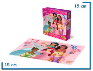 PRIME 3D PUZZLE X100 PZS DISNEY PRINCESS LENTICULAR