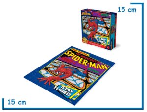 PRIME 3D PUZZLE X100 PZS SPIDER-MAN THE ADVENTURES LENTICULAR