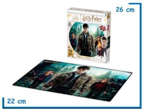 PRIME 3D PUZZLE X500 PZS HARRY POTTER HARRY RON HERMIONE LENTICULAR