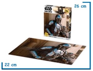 PRIME 3D PUZZLE X500 PZS STAR WARS THE MANDALORIAN & GROGU LENTICULAR