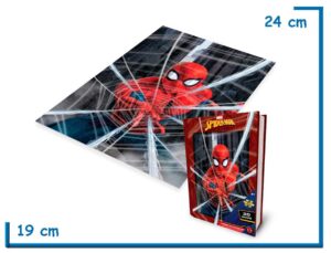 PRIME 3D PUZZLE X300 PZS SPIDER-MAN TELARAÑA LENTICULAR LATA LIBRO