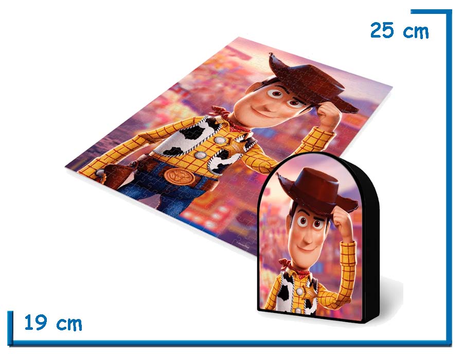 PRIME 3D PUZZLE X300 PZS TOY STORY WOODY LENTICULAR CAJA LATA