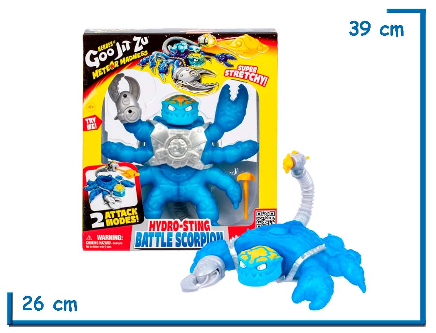 MOOSE GOO JIT ZU HYDRO STING BATTLE SCORPION METEOR MADNESS