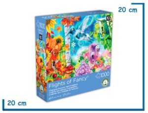 KI PUZZLE X1000 PZS COLIBRIES QUE CAMBIAN DE ESTACION FLIGHTS OF FANCY