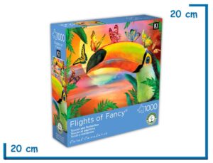 KI PUZZLE X1000 PZS TUCAN Y MARIPOSAS FLIGHTS OF FANCY