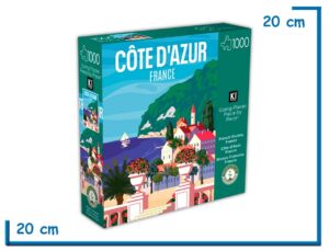 KI PUZZLE X1000 PZS COTE D'AZUR FRANCE GOING PLACES