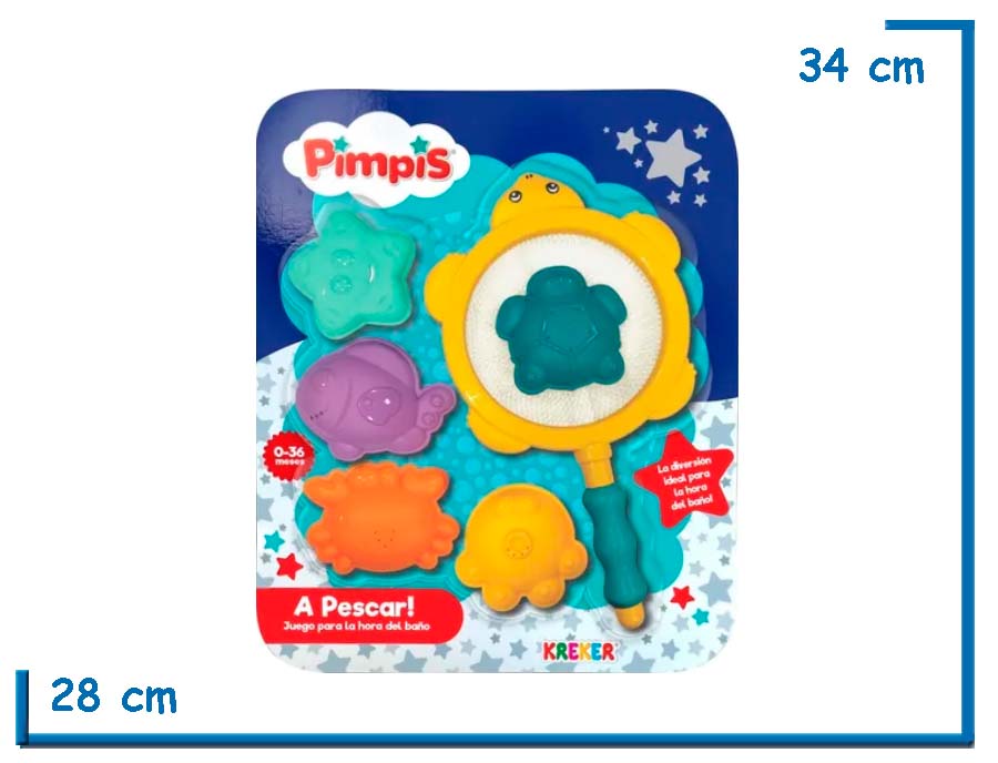 PIMPIS A PESCAR JUEGO PARA LA HORA DEL BA¥O