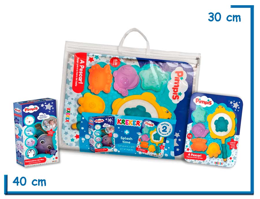 PIMPIS SPLASH TIME SET PARA JUGAR EN EL AGUA