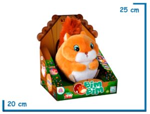 BIM BIM ARDILLA INTERACTIVA CON SONIDO Y MOVIMIENTOS