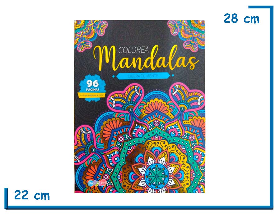 L.COLOREA MANDALAS LIBERA TU MENTE 96 PAGINAS