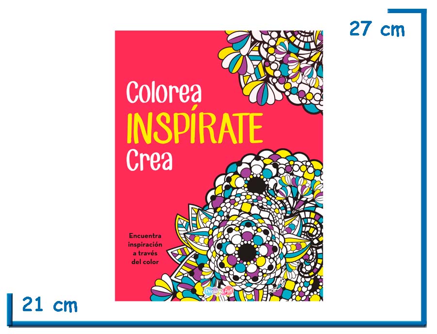 L.COLOREA INSPIRATE CREA MANDALAS 24 PAGINAS