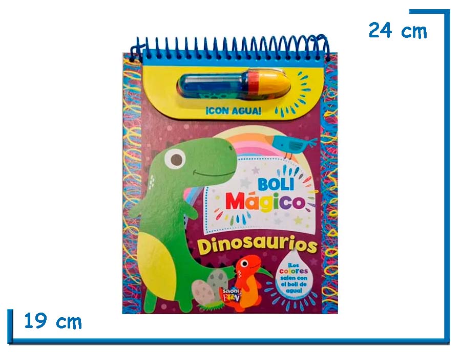 L.BOLI MAGICO DINOSAURIOS COLOREA CON AGUA (EX PL4214)