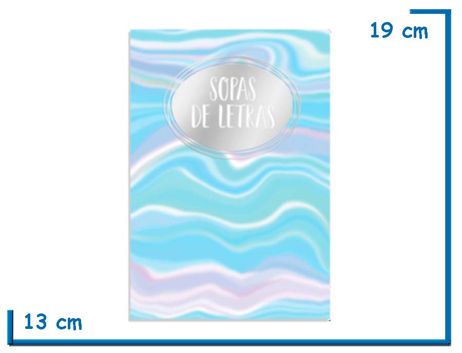 L.SOPA DE LETRAS CELESTE 80 PAGINAS