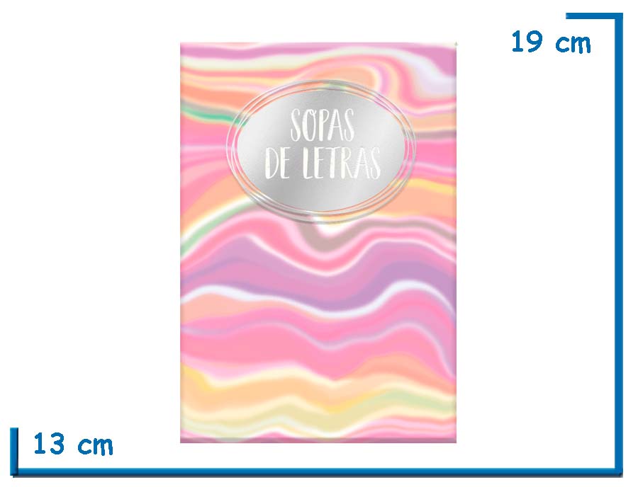 L.SOPA DE LETRAS ROSA 80 PAGINAS