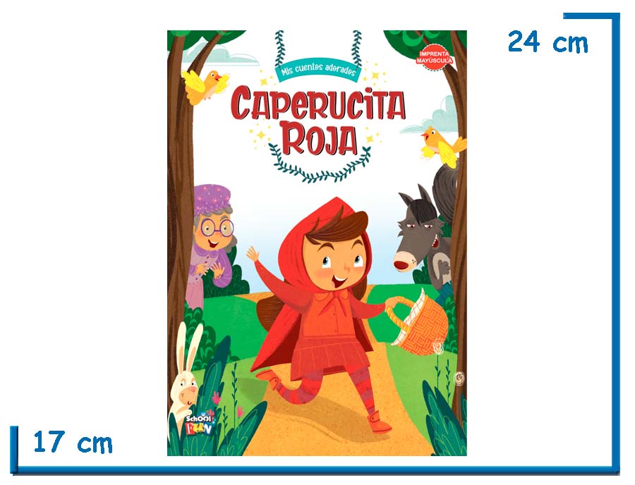 L.MIS CLASICOS ADORADOS CAPERUCITA ROJA