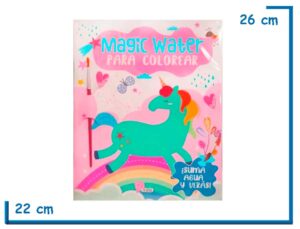 L.MAGIC WATER PARA COLOREAR UNICORNIO CON PINCEL (EX PL0226)