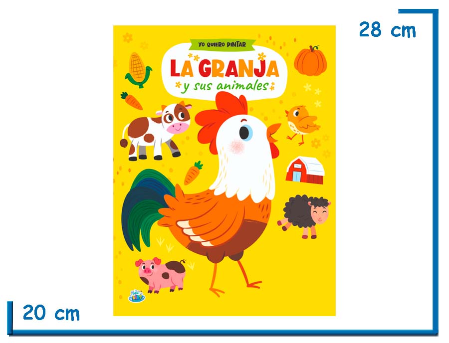 L.YO QUIERO PINTAR LA NGRANJA Y SUS ANIMALES