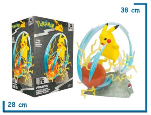 JAZWARES PIKACHU DELUXE FIGURE LIGHT FX POKEMON