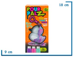 POUR PALZ KEY RING NARANJA LLAVERO PATITO 8CM