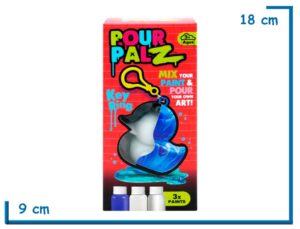 POUR PALZ KEY RING ROJO LLAVERO PATITO 8CM