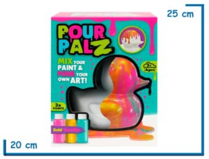 POUR PALZ GOLD WADDLER FIGURA PATITO 22CM