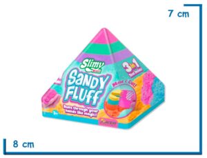 SLIMY SANDY FLUFF 3 IN 1 PIRAMIDE