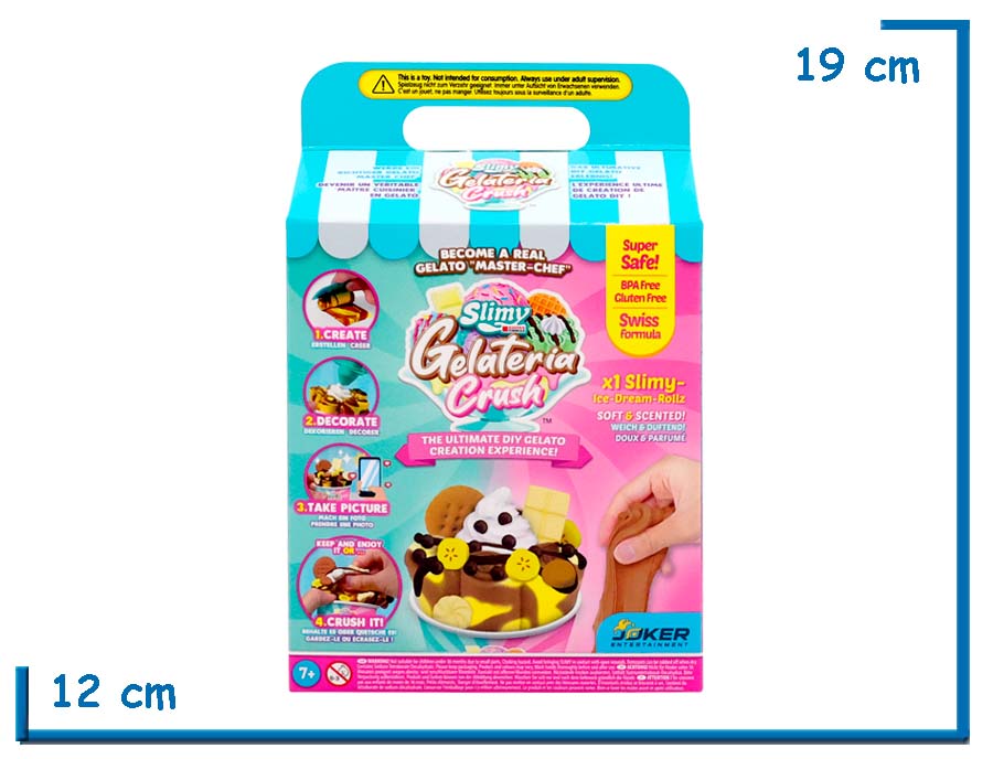 SLIMY GELATERIA CRUSH ICE-DREAM-ROLLZ MARRON