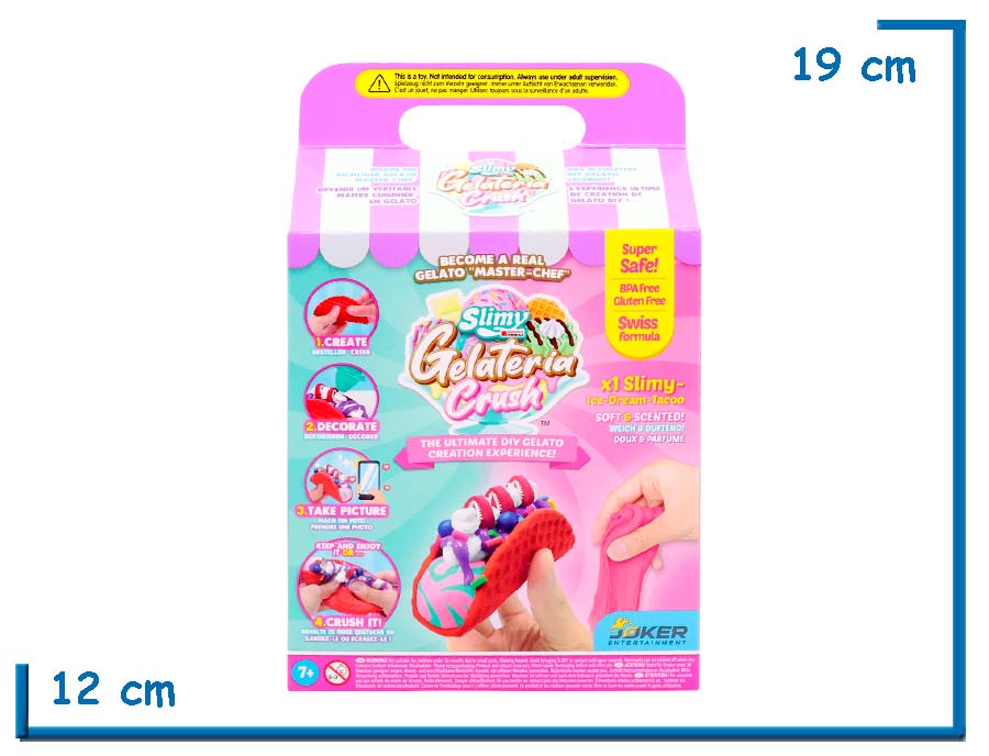 SLIMY GELATERIA CRUSH ICE-DREAM-TACOO ROSA