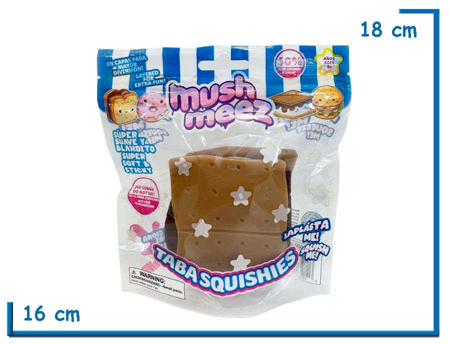 MUSHMEEZ TABA SQUISHIES SANDWICH HELADO