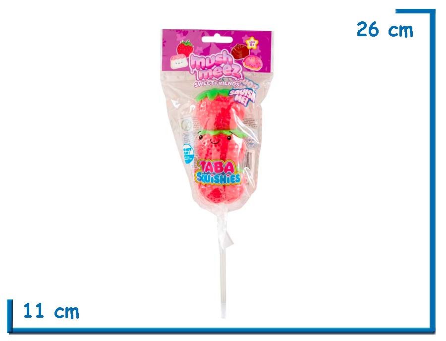 MUSHMEEZ TABA SQUISHIES SWEET FRIENDS FRUTILLAS