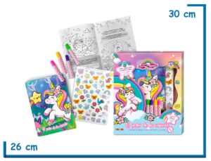 I LOVE UNICORNS EL PODER DE LA CASCADA CUENTO PARA PINTAR