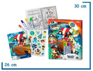 PIRATAS DEL ESPACIO GALAXIA PIRATA CUENTO PARA PINTAR