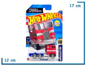 HOT WHEELS OPTIMUS PRIME TRANSFORMERS