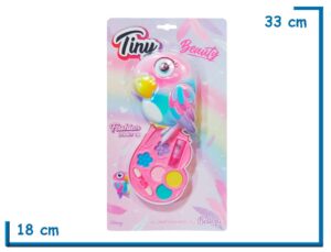 TINY SET DE MAQUILLAJE 1 PISO LORO EN BLISTER