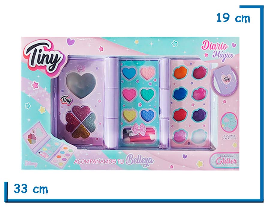 TINY FASHION MAKE UP PUPA DIARIO MAGICO EN CAJA