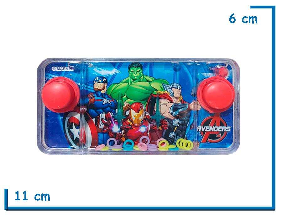 AVENGERS GRUPO JUEGO DE AGUA AROS LOCOS