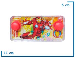 AVENGERS IRON MAN JUEGO DE AGUA AROS LOCOS