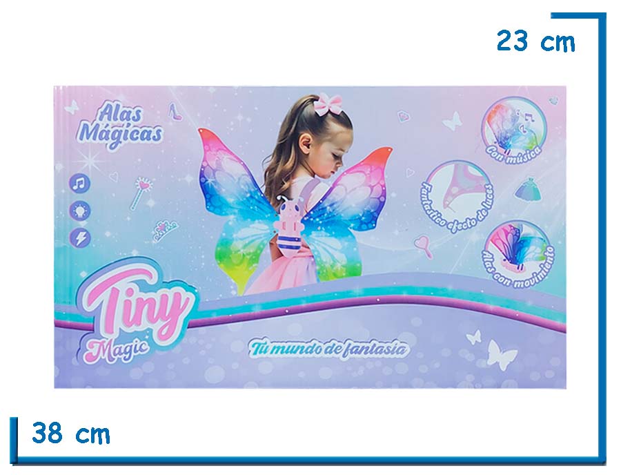 TINY MAGIC ALAS MAGICAS CON LUZ Y MOVIMIENTO