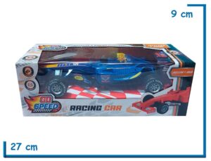 GO SPEED RACING CAR AZUL AUTO F1 A FRICCION