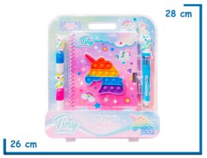TINY DREAMS MI DIARIO MAGICO POP IT UNICORNIO CON ACCESORIOS