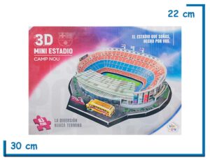 KIDS CLUB 3D MINI ESTADIO CAMP NOU 63 PZS