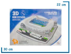 KIDS CLUB 3D MINI ESTADIO BERNABEU 138 PZS