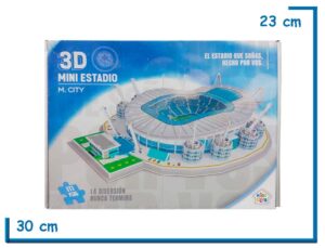 KIDS CLUB 3D MINI ESTADIO M. CITY 117 PZS