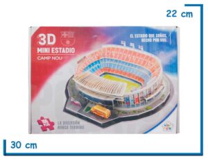 KIDS CLUB 3D MINI ESTADIO CAMP NOU 100 PZS