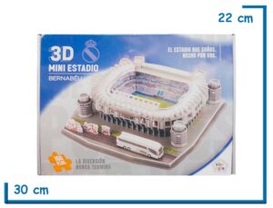 KIDS CLUB 3D MINI ESTADIO BERNABEU 160 PZS