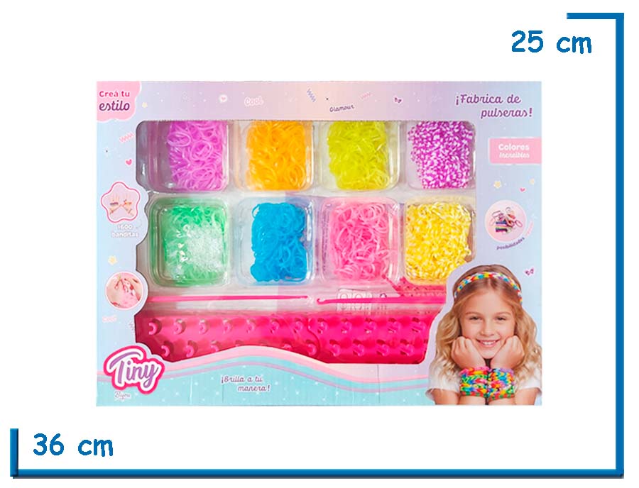 TINY BIJOU FABRICA DE PULSERAS 8 COLORES