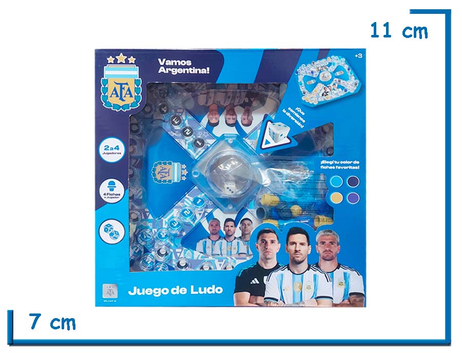 AFA SELECCION ARGENTINA JUEGO DE LUDO